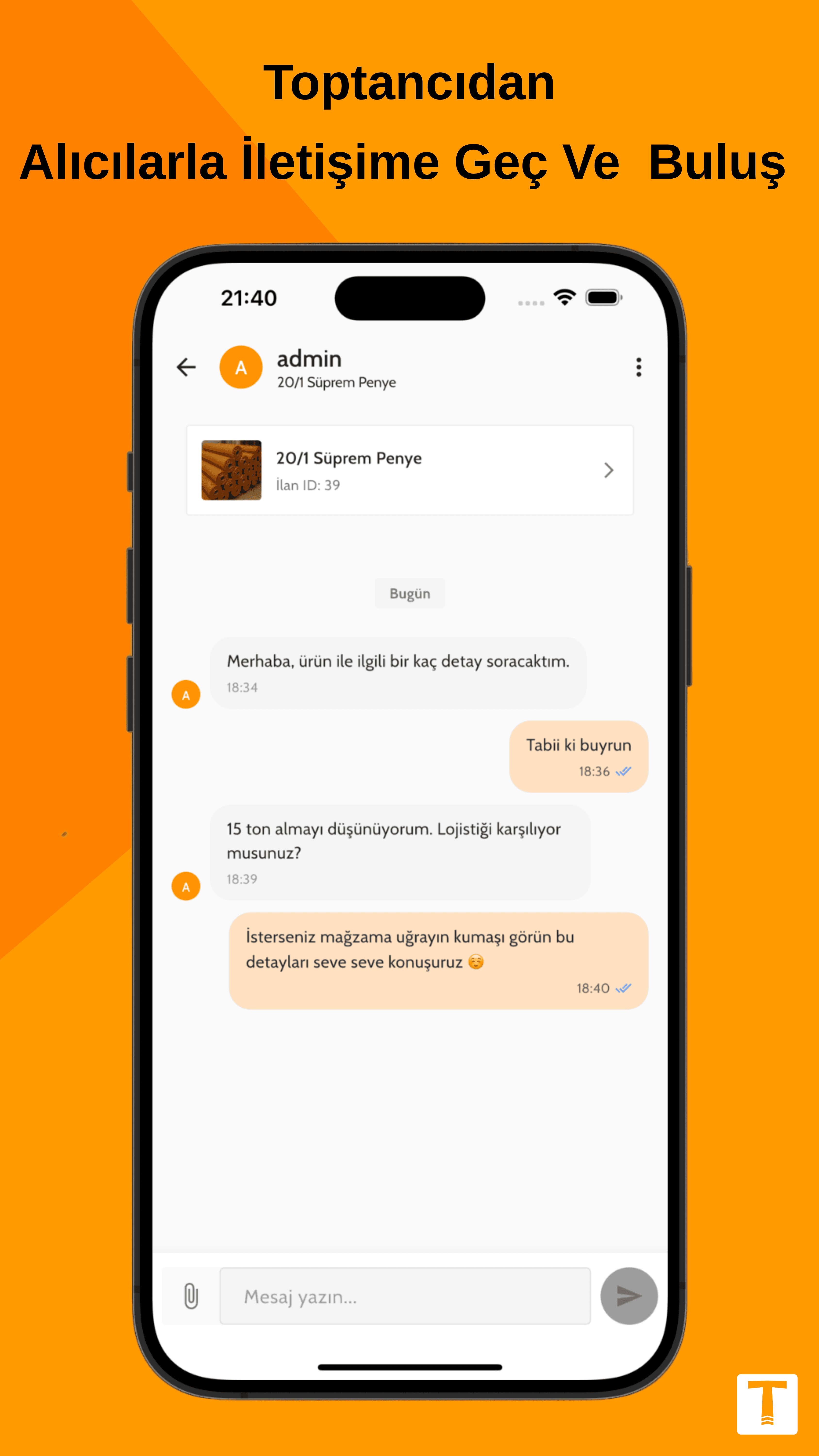 Chat screenshot